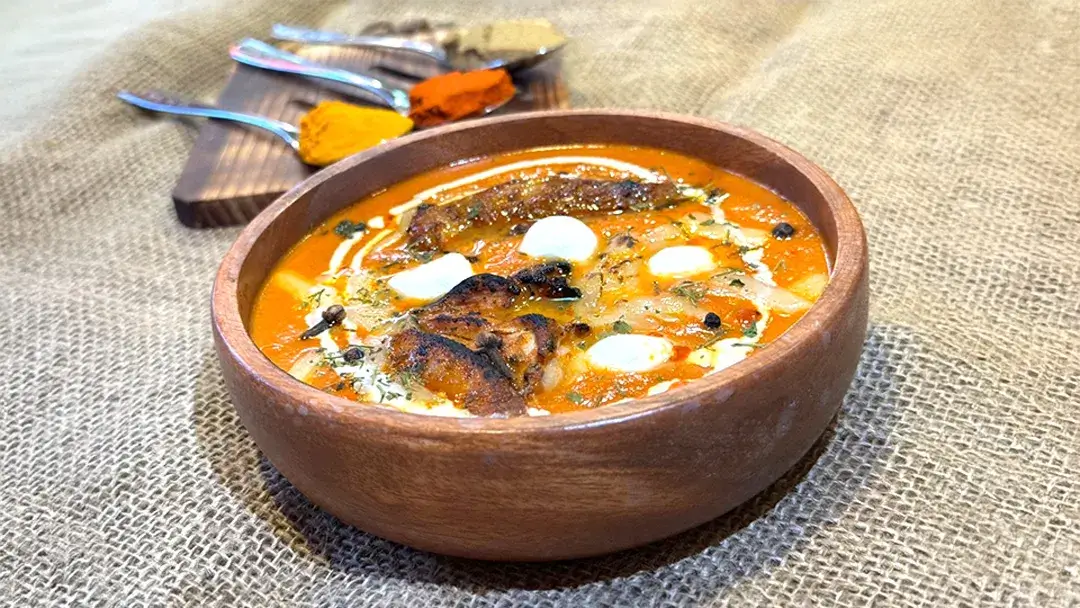 モッツァレラバターチキンカレー