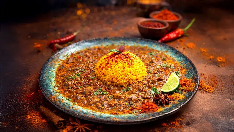 新大阪名物本格チキンカレー