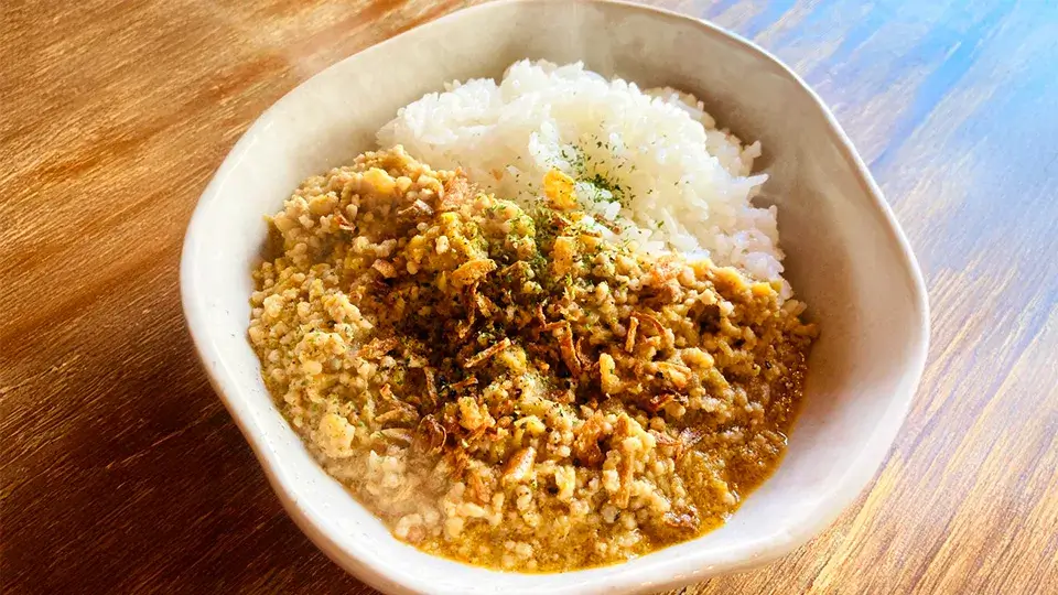 濃厚のどぐろ出汁キーマカレー